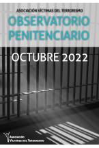 OBSERVATORIO DE POLÍTICA PENITENCIARIA DE LA AVT -OCTUBRE 2022